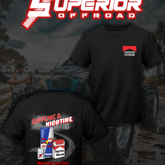 Caffeine & Nicotine T-Shirt | Superior Offroad Apparel